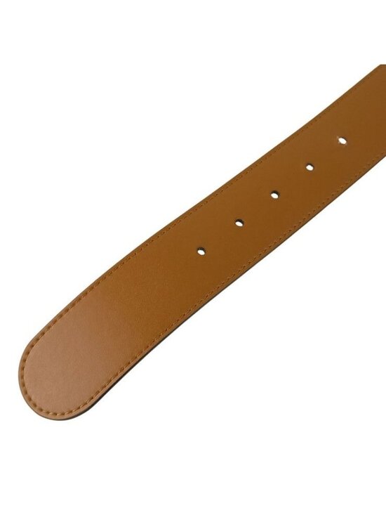 Fendi Belt F\'s Brown Leather Reversible Gold main image 8